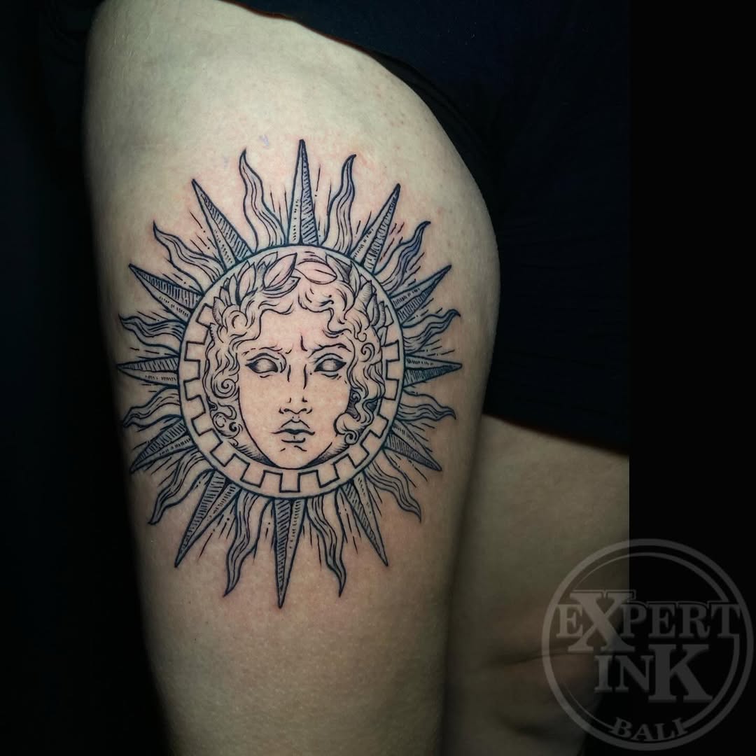 Bold tattoo designs in Kuta for those seeking a strong statement. Walk-in tattoo services for impactful and expressive art. Empower your style with striking, bold ink.